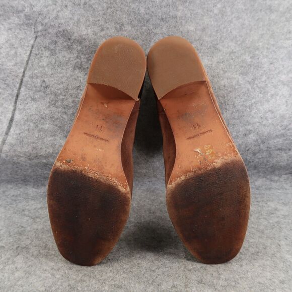 Madewell Shoes Womens 11 Bootie Leather Block Heel Pauline Fashion Boho Boot Zip - Picture 12 of 16